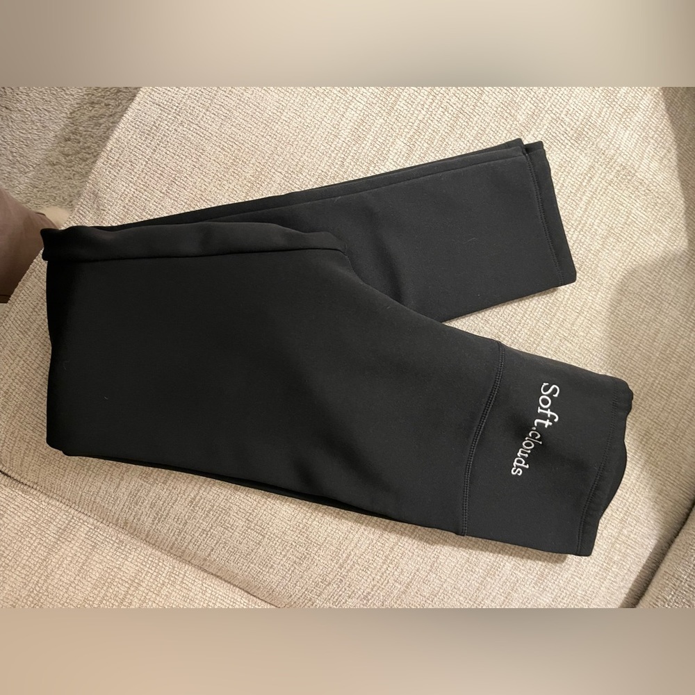Soft cloud fleece lined leggings size small